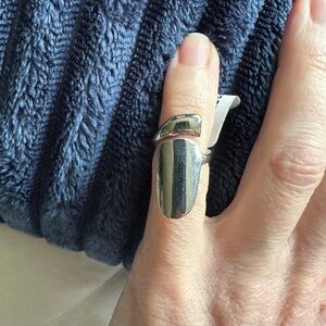 Silver Wrap Around Statement Ring NWT